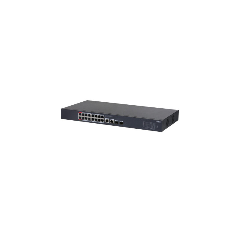 Dahua Technology CS4220-16GT-240 Gestito L2 Gigabit Ethernet (10/100/1000) Supporto Power over Ethernet (PoE) Nero Dahua Technology CS4220-16GT-240 Gestito L2 Gigabit Ethernet (10/100/1000) Supporto Power over Ethernet (PoE) Nero