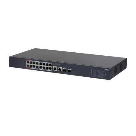 Dahua Technology CS4220-16GT-240 Gestito L2 Gigabit Ethernet (10 100 1000) Supporto Power over Ethernet (PoE) Nero