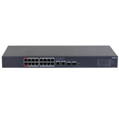 Dahua Technology CS4220-16GT-240 Gestito L2 Gigabit Ethernet (10/100/1000) Supporto Power over Ethernet (PoE) Nero