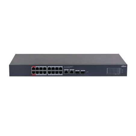 Dahua Technology CS4220-16GT-240 Gestito L2 Gigabit Ethernet (10/100/1000) Supporto Power over Ethernet (PoE) Nero