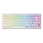 CHERRY XTRFY K33 Compact Wireless tastiera Gaming USB + RF Wireless + Bluetooth QWERTY Inglese US Bianco CHERRY XTRFY K33 Compact Wireless tastiera Gaming USB + RF Wireless + Bluetooth QWERTY Inglese US Bianco
