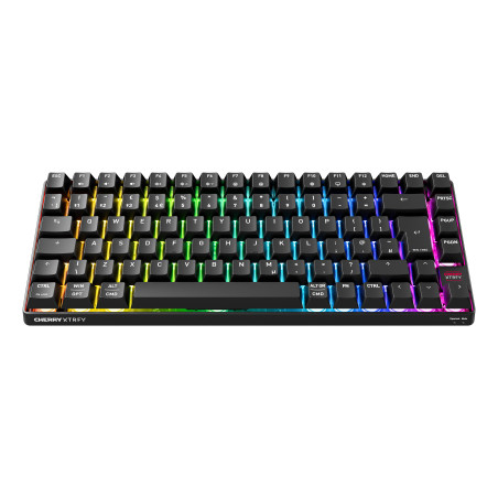 CHERRY XTRFY K33 Compact Wireless tastiera Gaming USB + RF Wireless + Bluetooth QWERTY Inglese UK Nero