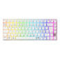 CHERRY XTRFY K33 Compact Wireless tastiera Gaming USB + RF Wireless + Bluetooth QWERTY Nordic Bianco CHERRY XTRFY K33 Compact Wireless tastiera Gaming USB + RF Wireless + Bluetooth QWERTY Nordic Bianco