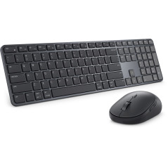 DELL Pro 7 Slim KM726 tastiera Mouse incluso Casa ufficio RF senza fili + Bluetooth QWERTY US International Nero