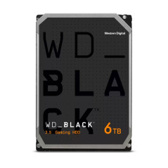 Western Digital WD_BLACK WD6004FZBX disco rigido interno 6 TB 7200 Giri/min 256 MB 3.5" Serial ATA III