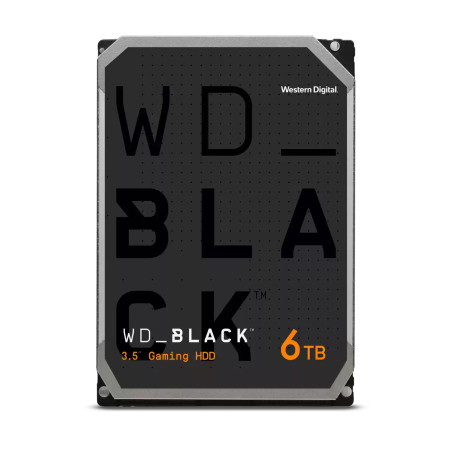 Western Digital WD_BLACK WD6004FZBX disco rigido interno 6 TB 7200 Giri/min 256 MB 3.5" Serial ATA III