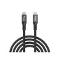 Equip 128442 cavo USB USB4 Gen 4x2 2 m USB C 80 Gbit/s 240 W Nero Equip 128442 cavo USB USB4 Gen 4x2 2 m USB C 80 Gbit/s 240 W Nero