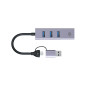 Conceptronic ABBY25G replicatore di porte e docking station per laptop Cablato USB 3.2 Gen 1 (3.1 Gen 1) Type-A + Type-C Grigio Conceptronic ABBY25G replicatore di porte e docking station per laptop Cablato USB 3.2 Gen 1 (3.1 Gen 1) Type-A + Type-C Grigio