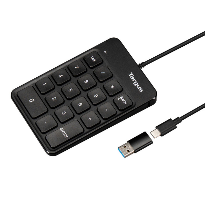 Targus AKP13GL tastierino numerico Universale USB Nero Targus AKP13GL tastierino numerico Universale USB Nero