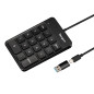Targus AKP13GL tastierino numerico Universale USB Nero Targus AKP13GL tastierino numerico Universale USB Nero
