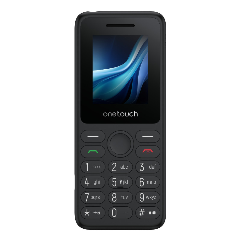 TCL OneTouch 5041 4,57 cm (1.8") 82,8 g Nero Telefono per anziani