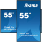 iiyama LH5565UHSB-B1 visualizzatore di messaggi Design chiosco 138,7 cm (54.6") LED Wi-Fi 800 cd/m² 4K Ultra HD Nero Processore