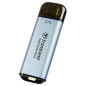 Transcend ESD300 Tecnologia Thunderbolt 2 TB Da USB tipo A a USB tipo C USB 3.2 Gen 2x2 Blu Transcend ESD300 Tecnologia Thunderbolt 2 TB Da USB tipo A a USB tipo C USB 3.2 Gen 2x2 Blu