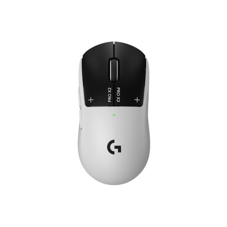 Logitech G PRO X2 SUPERSTRIKE mouse Gaming Mano destra RF Wireless + USB Type-C Ottico 44000 DPI