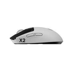 Logitech G PRO X2 SUPERSTRIKE mouse Gaming Mano destra RF Wireless + USB Type-C Ottico 44000 DPI