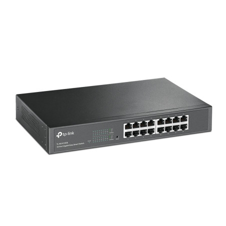 TP-Link TL-SG1016DE switch di rete Gestito L2 Gigabit Ethernet (10/100/1000) Nero