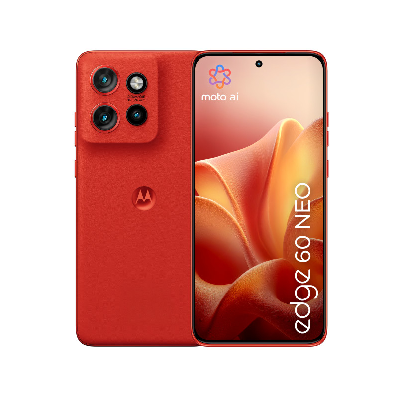 Motorola edge 60 Neo 16,1 cm (6.36") Doppia SIM Android 15 5G USB tipo-C 8 GB 256 GB 5000 mAh Rosso Motorola edge 60 Neo 16,1 cm (6.36") Doppia SIM Android 15 5G USB tipo-C 8 GB 256 GB 5000 mAh Rosso