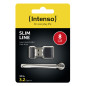 Intenso Slim Line unità flash USB 8 GB USB tipo A 3.2 Gen 1 (3.1 Gen 1) Nero Intenso Slim Line unità flash USB 8 GB USB tipo A 3.2 Gen 1 (3.1 Gen 1) Nero