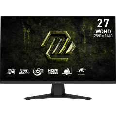 MSI MAG 274QF E20 Monitor PC 68,6 cm (27") 2560 x 1440 Pixel Wide Quad HD LCD Nero
