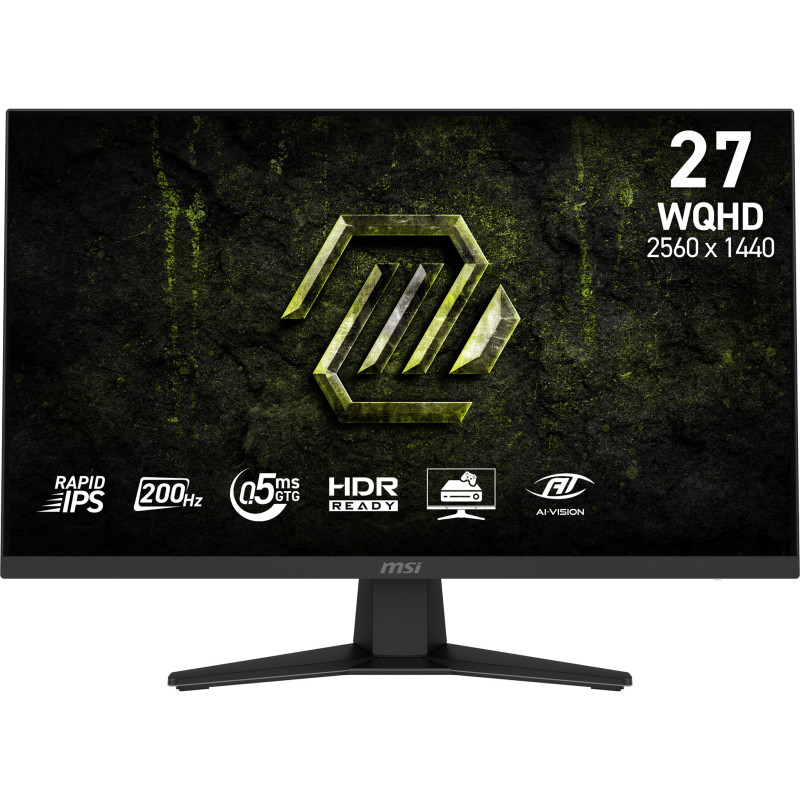 MSI MAG 274QF E20 Monitor PC 68,6 cm (27") 2560 x 1440 Pixel Wide Quad HD LCD Nero
