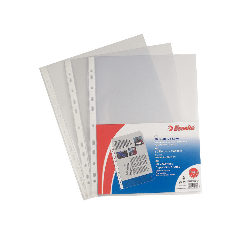 Esselte De Luxe foglio di protezione A4 50 pz Esselte De Luxe foglio di protezione A4 50 pz