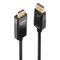 Lindy 40927 cavo e adattatore video 3 m DisplayPort HDMI tipo A (Standard) Nero