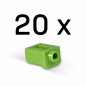 Lindy 47913 clip sicura Bloccaporte SFP Verde Acrilonitrile butadiene stirene (ABS) 20 pz Lindy 47913 clip sicura Bloccaporte SFP Verde Acrilonitrile butadiene stirene (ABS) 20 pz