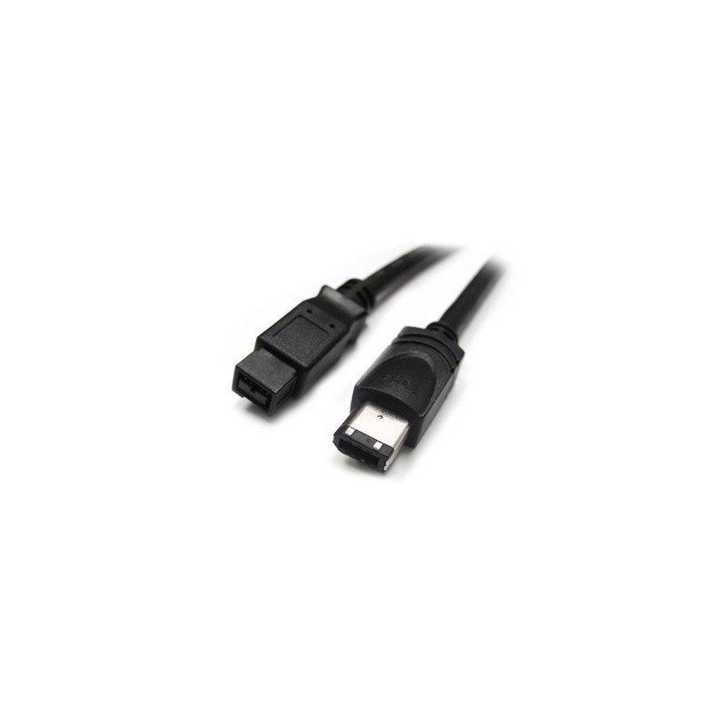 Hamlet Cavo Firewire 800/400 da 9 a 6 pin 180 cm Hamlet Cavo Firewire 800/400 da 9 a 6 pin 180 cm