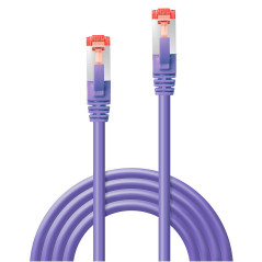 Lindy 47825 cavo di rete Viola 3 m Cat6 S FTP (S-STP)