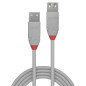 Lindy 36715 cavo USB USB 2.0 5 m USB A 0,48 Gbit/s Grigio Lindy 36715 cavo USB USB 2.0 5 m USB A 0,48 Gbit/s Grigio