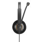 EPOS IMPACT SC 30 USB ML Auricolare Cablato A Padiglione Musica e Chiamate USB tipo A Nero
