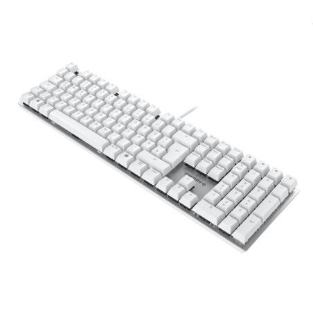 CHERRY KC 200 MX tastiera Universale USB QWERTY Inglese Argento, Bianco