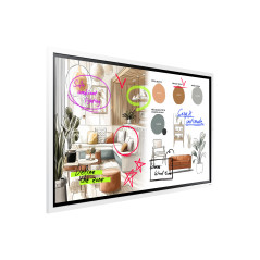 Samsung WM55FX Pannello piatto per segnaletica digitale 139,7 cm (55") LED Wi-Fi 4K Ultra HD Grigio, Bianco Touch screen Tizen
