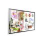 Samsung WM55FX Pannello piatto per segnaletica digitale 139,7 cm (55") LED Wi-Fi 4K Ultra HD Grigio, Bianco Touch screen Tizen
