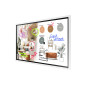 Samsung WM55FX Pannello piatto per segnaletica digitale 139,7 cm (55") LED Wi-Fi 4K Ultra HD Grigio, Bianco Touch screen Tizen