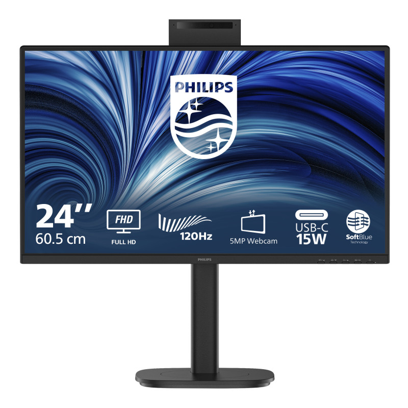 Philips Serie 3000 24B2N3200JH/00 Monitor PC 60,5 cm (23.8") 1920 x 1080 Pixel Full HD LCD Nero