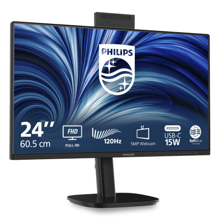 Philips Serie 3000 24B2N3200JH/00 Monitor PC 60,5 cm (23.8") 1920 x 1080 Pixel Full HD LCD Nero