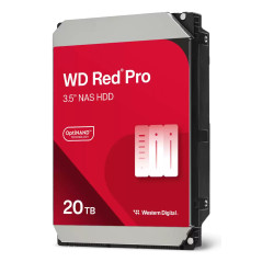 Western Digital Red Pro WD202KFGX disco rigido interno 20 TB 7200 Giri min 512 MB 3.5" Serial ATA III