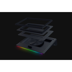 Razer RC21-02300100-R3GW base di raffreddamento per laptop 45,7 cm (18") Nero