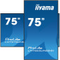 iiyama LH7565UHSB-B1 visualizzatore di messaggi Design chiosco 189,2 cm (74.5") LED Wi-Fi 800 cd/m² 4K Ultra HD Nero Processore iiyama LH7565UHSB-B1 visualizzatore di messaggi Design chiosco 189,2 cm (74.5") LED Wi-Fi 800 cd/m² 4K Ultra HD Nero Processore