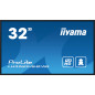 iiyama LH3260HS-B1AG visualizzatore di messaggi Pannello A digitale 80 cm (31.5") LED Wi-Fi 500 cd/m² Full HD Nero Processore iiyama LH3260HS-B1AG visualizzatore di messaggi Pannello A digitale 80 cm (31.5") LED Wi-Fi 500 cd/m² Full HD Nero Processore