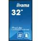 iiyama LH3260HS-B1AG visualizzatore di messaggi Pannello A digitale 80 cm (31.5") LED Wi-Fi 500 cd/m² Full HD Nero Processore iiyama LH3260HS-B1AG visualizzatore di messaggi Pannello A digitale 80 cm (31.5") LED Wi-Fi 500 cd/m² Full HD Nero Processore