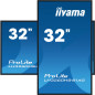 iiyama LH3260HS-B1AG visualizzatore di messaggi Pannello A digitale 80 cm (31.5") LED Wi-Fi 500 cd/m² Full HD Nero Processore iiyama LH3260HS-B1AG visualizzatore di messaggi Pannello A digitale 80 cm (31.5") LED Wi-Fi 500 cd/m² Full HD Nero Processore