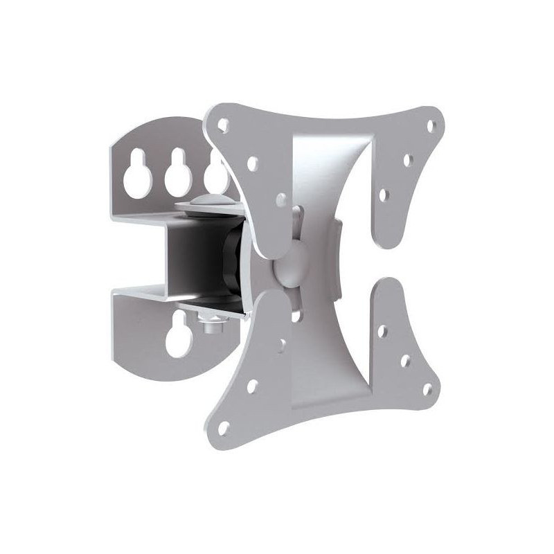 Sopar 23114 Supporto TV a parete 68,6 cm (27") Argento