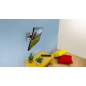 Sopar 23114 Supporto TV a parete 68,6 cm (27") Argento