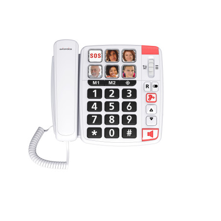 SwissVoice Xtra 1110 Telefono analogico Bianco