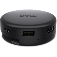 DELL DA326 Cablato USB 3.2 Gen 1 (3.1 Gen 1) Type-C Nero