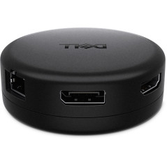 DELL DA326 Cablato USB 3.2 Gen 1 (3.1 Gen 1) Type-C Nero
