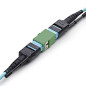 StarTech.com Accoppiatore MPO/MTP per Fibra Ottica Monomodale, Configurazione Key Up–Key Down, Adattatore MPO/MTP-APC per