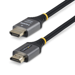 StarTech.com Cavo HDMI High Speed Premium Certificato da 1,5 m, HDMI 2.0, 4K 60Hz   1440p 144Hz, con HDR10 e ARC, Larghezza di